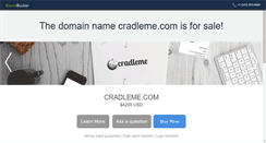 Desktop Screenshot of cradleme.com