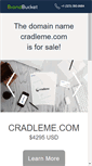 Mobile Screenshot of cradleme.com